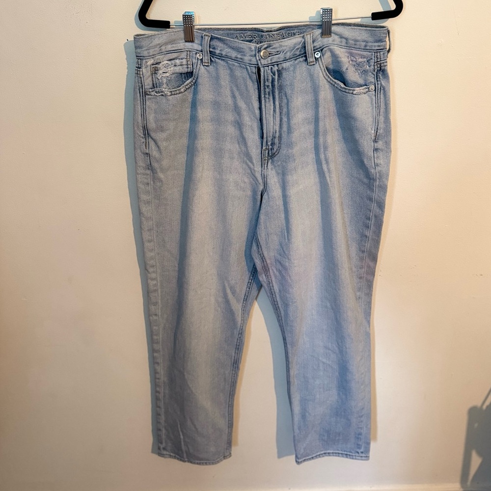 American Eagle Outfitters Light Wash Denim